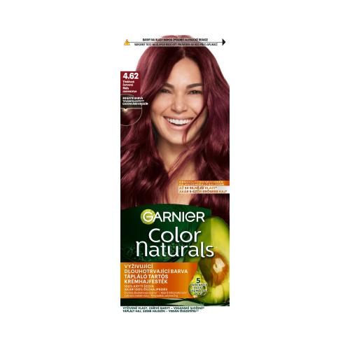 Garnier Color Naturals 40 ml permanentná farba na vlasy s vyživujúcimi olejmi pre ženy 4.62 Sweet Cherry