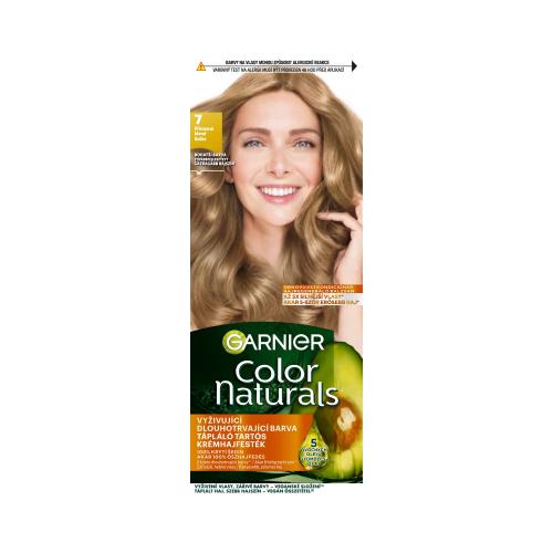 Garnier Color Naturals 40 ml permanentná farba na vlasy s vyživujúcimi olejmi pre ženy 7 Natural Blonde