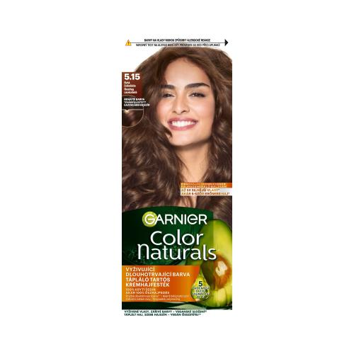 Garnier Color Naturals 40 ml permanentná farba na vlasy s vyživujúcimi olejmi pre ženy 5.15 Rich Chocolate