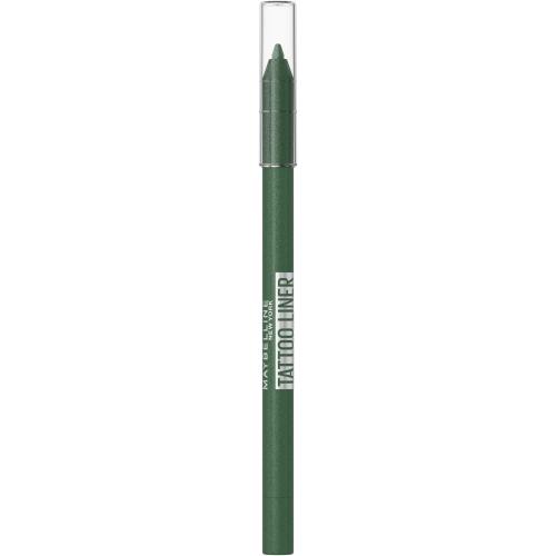 Maybelline Tattoo Liner Gel Pencil 1,3 g dlhotrvajúca a vodoodolná gélová očná linka pre ženy 817 Hunter Green