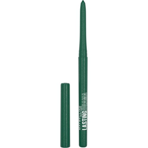 Maybelline Lasting Drama Automatic Gel Pencil 0,31 g dlhotrvajúca automatická ceruzka na oči pre ženy 40 Green With Envy