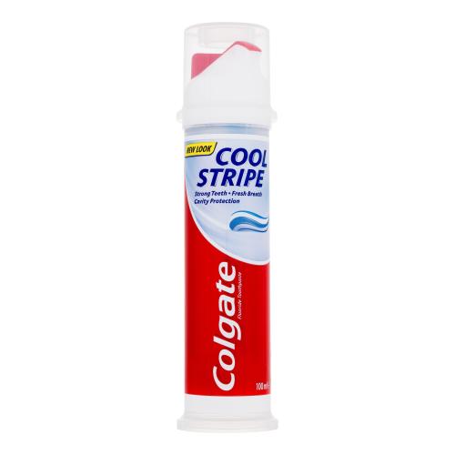 Colgate Cool Stripe 100 ml zubná pasta na posilnenie zubov a svieži dych unisex