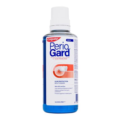 Colgate Perio Gard Gum Protection Mouthwash 400 ml upokojujúca ústna voda na problémy s ďasnami unisex