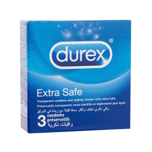 Durex Extra Safe kondómy pre mužov kondóm 3 ks