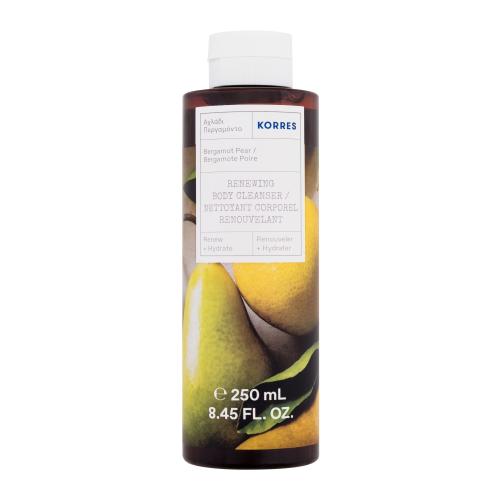 Korres Bergamot Pear Renewing Body Cleanser 250 ml hydratačný sprchovací gél pre ženy