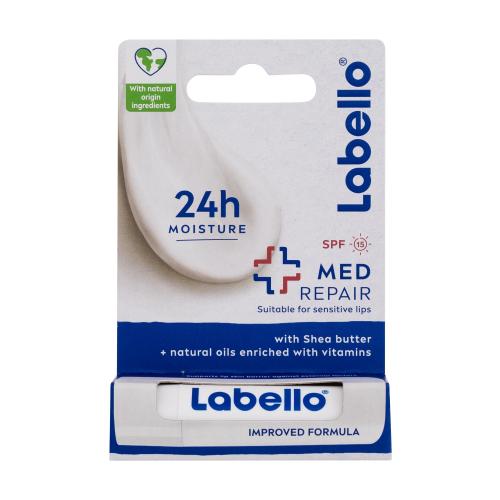 Labello Med Repair SPF15 4,8 g hydratačný balzám na pery unisex