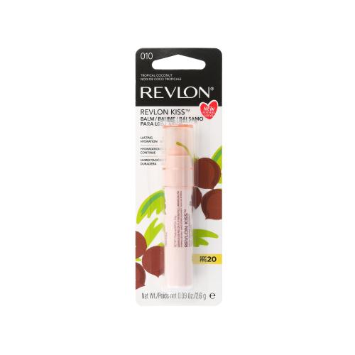 Revlon Revlon Kiss SPF20 2,6 g tónujúci balzam na pery pre ženy 010 Tropical Coconut
