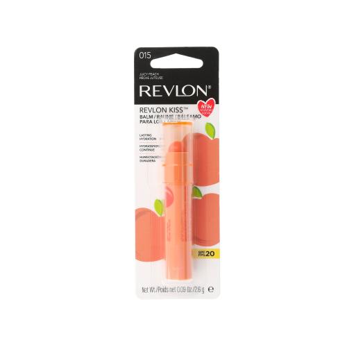 Revlon Revlon Kiss SPF20 2,6 g tónujúci balzam na pery pre ženy 015 Juicy Peach