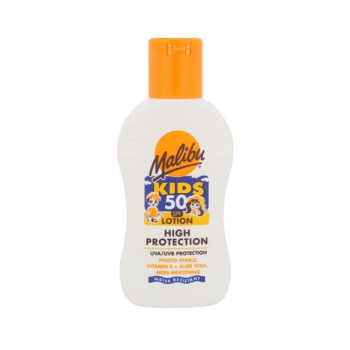 Malibu Kids SPF50 100 ml vodeodolný prípravok na opaľovanie pre deti