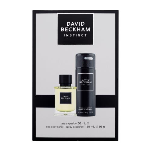 David Beckham Instinct darčeková kazeta pre mužov toaletná voda 50 ml  dezodorant 150 ml
