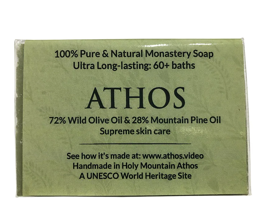 Athos Prírodné kláštorné mydlo Borovica 100 g