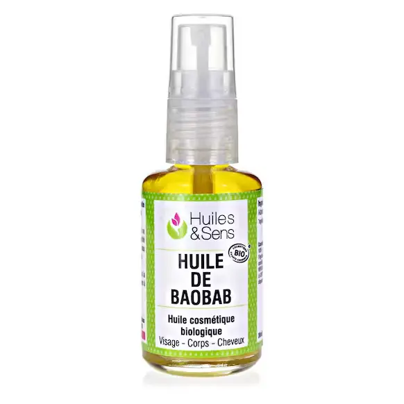 Huiles   Sens Bio baobabový olej, 30 ml