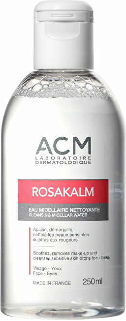 ACM Micelárna voda proti začervenaniu pleti Rosakalm ( Clean sing Micellar Water) 250 ml