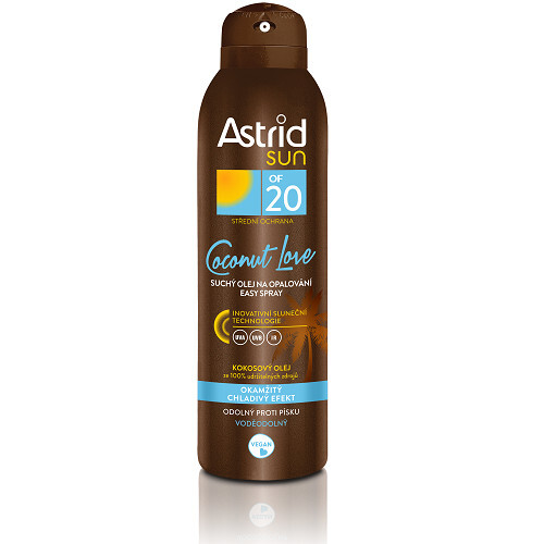 Astrid Suchý olej na opaľovanie OF 20 Sun Easy Spray 150 ml