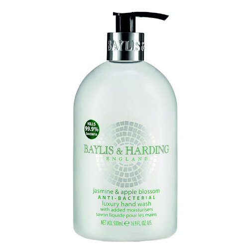 Baylis & Harding Antibakteriálne tekuté mydlo na ruky Jazmín a jablkový kvet (Anti-Bacterial Luxury Hand Wash) 500 ml