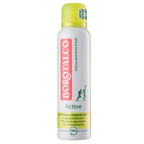 Borotalco Dezodorant v spreji s citrusovou vôňou Active 150 ml