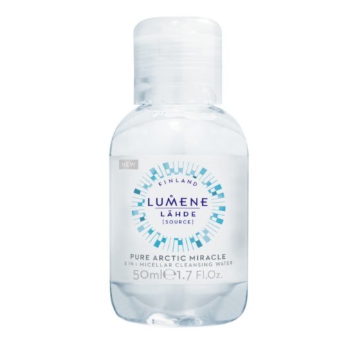 Lumene Čistiaca micelárna voda 3 v 1 Source Of Hydration ( Pure Arctic Miracle 3 In 1 Micellar Cleansing Water) 50 ml