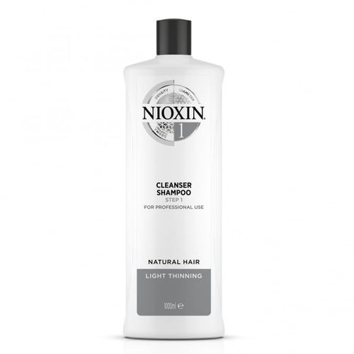 Nioxin Čistiace šampón pre jemné mierne rednúce prírodné vlasy System 1 (Shampoo Cleanser System 1 ) 300 ml