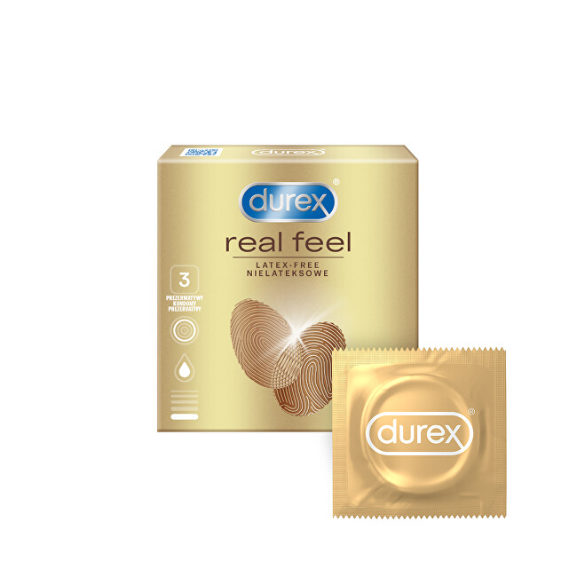 Durex Kondomy Real Feel 3 ks