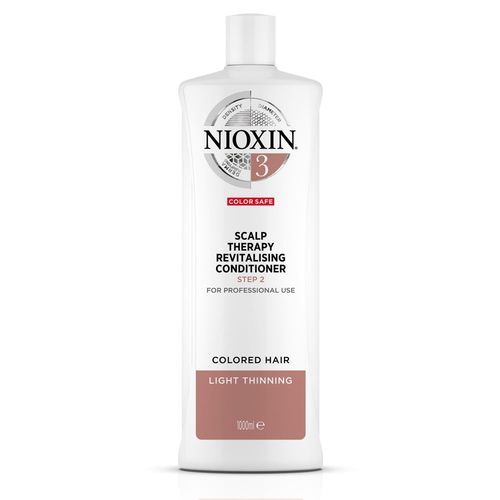 Nioxin Revitalizer pokožky pre jemné farbené mierne rednúce vlasy System 3 (Conditioner System 3 ) 300 ml