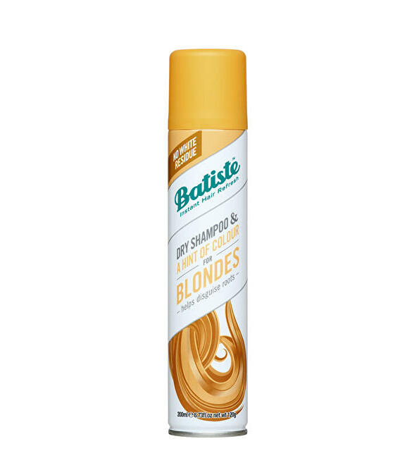 Batiste Suchý šampón pre blond vlasy (Dry Shampoo Plus Brilliant Blonde) 200 ml