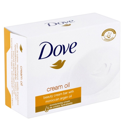 Dove Vyživujúci krémová tableta s arganovým olejom ( Beauty Cream Oil Bar) 4x100 g