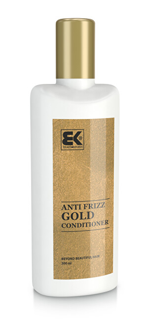 Brazil Keratin Zlatý kondicionér pre poškodené vlasy (Conditioner Anti-Frizz Gold) 300 ml