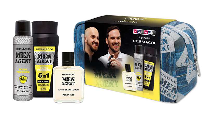 Dermacol Darčeková sada hydratačná kozmetiky pre mužov Men Agent - Total Freedom