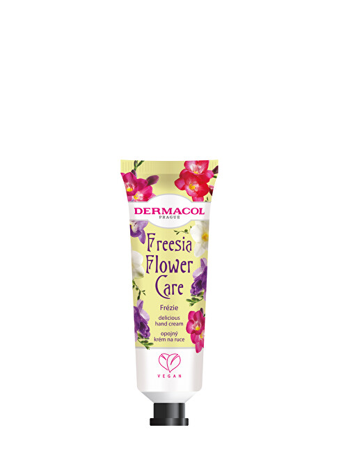 Dermacol Opojný krém na ruky Frézie Flower Care (Delicious Hand Cream) 30 ml