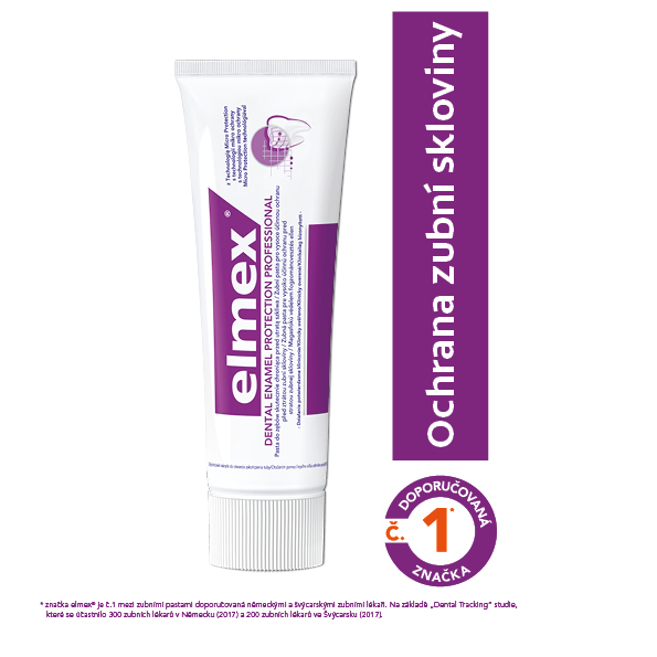 Elmex Zubná pasta posilňujúci zubnú sklovinu (Dental Enamel Protection Professional) 75 ml