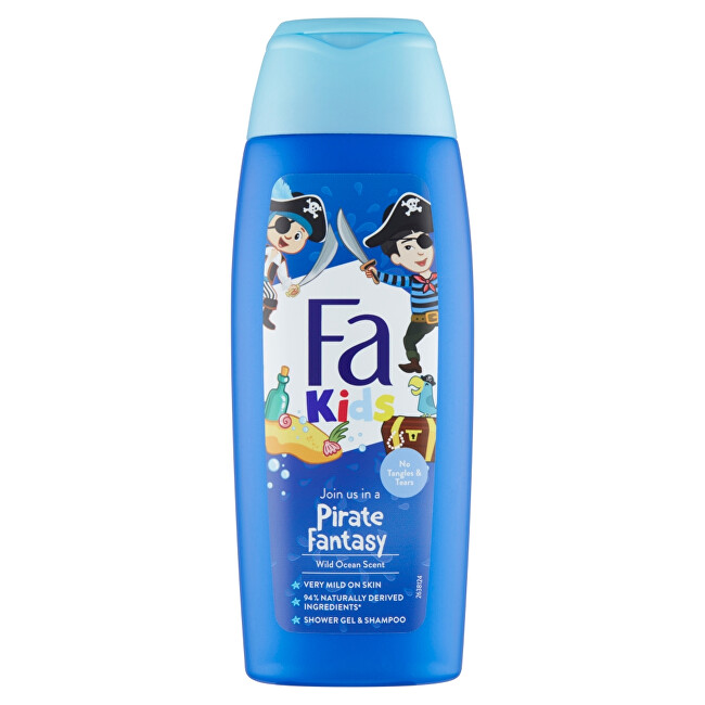 Fa Sprchový gél a šampón so sviežou vôňou Kids (Shower Gel & Shampoo) 250 ml