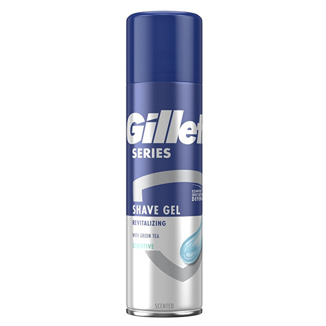 Gillette Revitalizačný gél na holenie so zeleným čajom ( Revita ( Revita lizing Shave gel) 200 ml