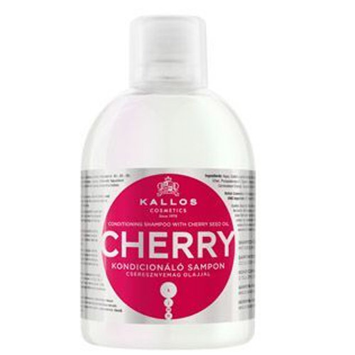 Kallos Vyživujúci šampón s výťažkom z čerešní (Conditioning Shampoo with Cherry Seed Oil) 1000 ml