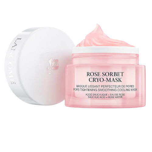 Lancome Vyhladzujúci pleťová maska s ružovou vodou Rose Sorbet Cryo-Mask (Pore-Tightening Smoothing Cooling Mask) 50 ml