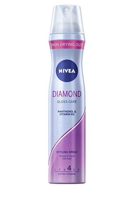 Nivea Lak na vlasy pre oslňujúci lesk vlasov Diamond Gloss 250 ml