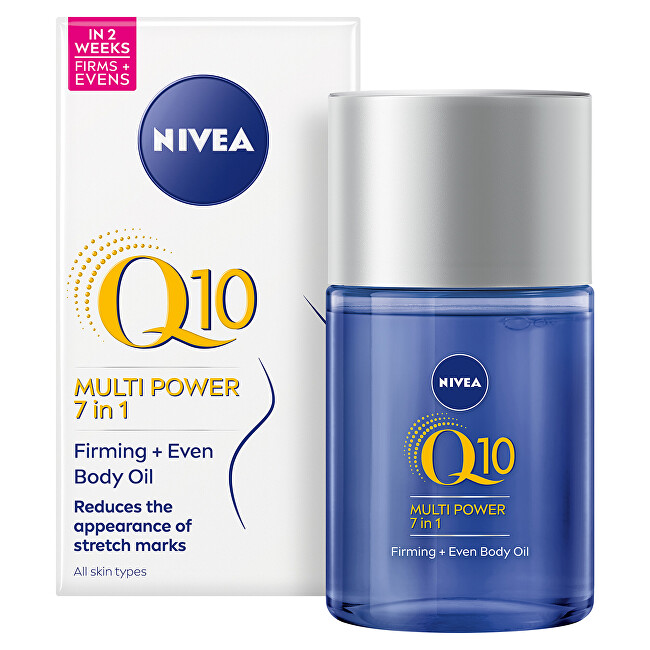 Nivea Zpevňující telový olej Q10 Multi Power 7v1 ( Firming   Even Body Oil) 100 ml