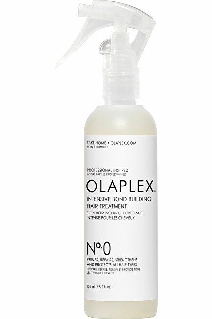 Olaplex Hĺbková intenzívna starostlivosť o vlasy N°.0 s pumpičkou (Intensive Bond Building Hair Treatment ) 155 ml