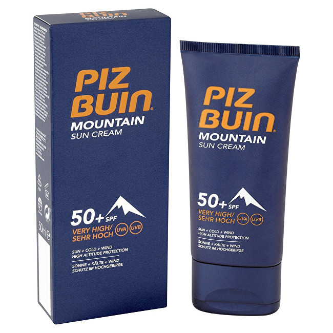 Piz Buin Slnečný krém s maximálnou ochranou SPF 50  (Mountain Sun Cream) 50 ml