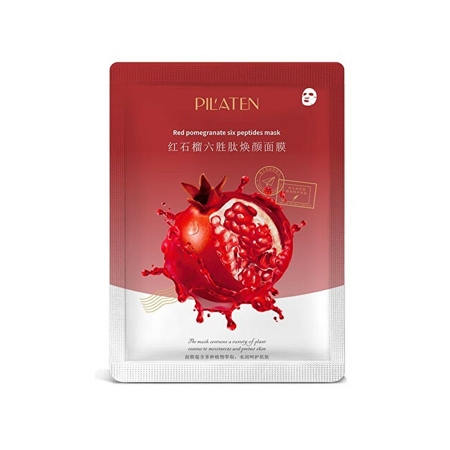 Pilaten Plátínková maska Red Pomegranate Six Peptides Mask 25 ml