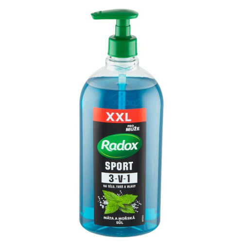 Radox Sprchový gél Sport 3 v 1 (Shower Gel & Shampoo) 750 ml