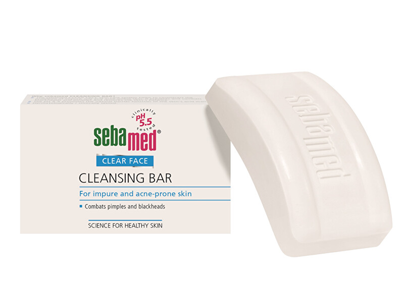 Sebamed Čistiace mydlo pre problematickú pokožku Syndet Clear Face (Cleansing Bar) 100 g
