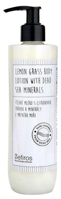 Sefiros Tělové mlieko s citrónovou trávou a minerály z Mŕtveho mora (Lemon Grass Body Lotion with Dead Sea Mineral s) 300 ml