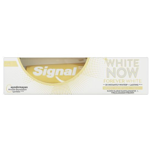 Signal Bieliaca zubná pasta White Now Forever White 75 ml