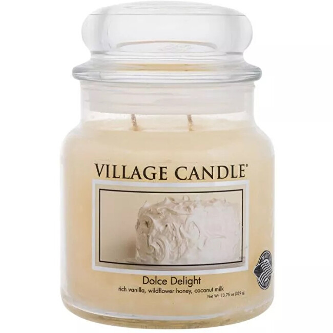 Village Candle Vonná sviečka v skle Dolce Delight 389 g