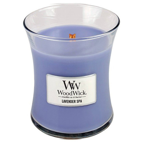 WoodWick Vonná sviečka váza Lavender Spa 275 g