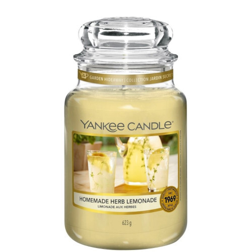 Yankee Candle Aromatická sviečka Classic veľká Homemade Herb Lemonade 623 g