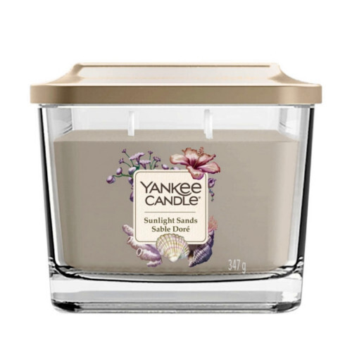 Yankee Candle Aromatická sviečka stredná hranatá Sunlight Sands 347 g
