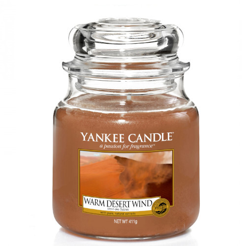 Yankee Candle Aromatická sviečka stredná Warm Desert Wind 411 g