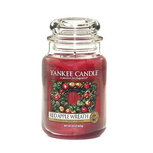 Yankee Candle Vonná sviečka Classic veľká Red Apple Wreath 623 g