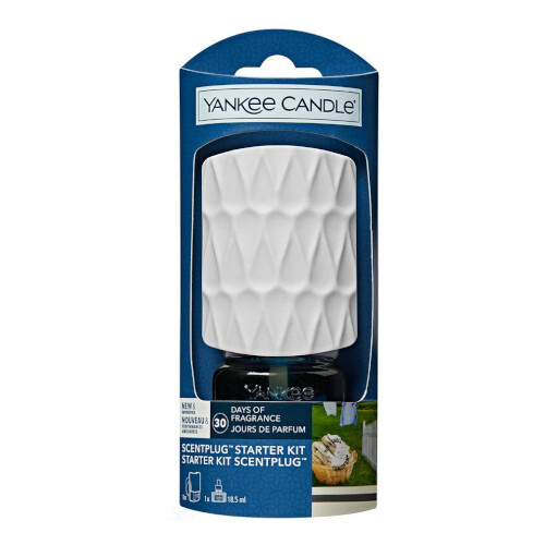 Yankee Candle Elektrický difuzér do zásuvky Organic Kit Clean Cotton 18,5 ml